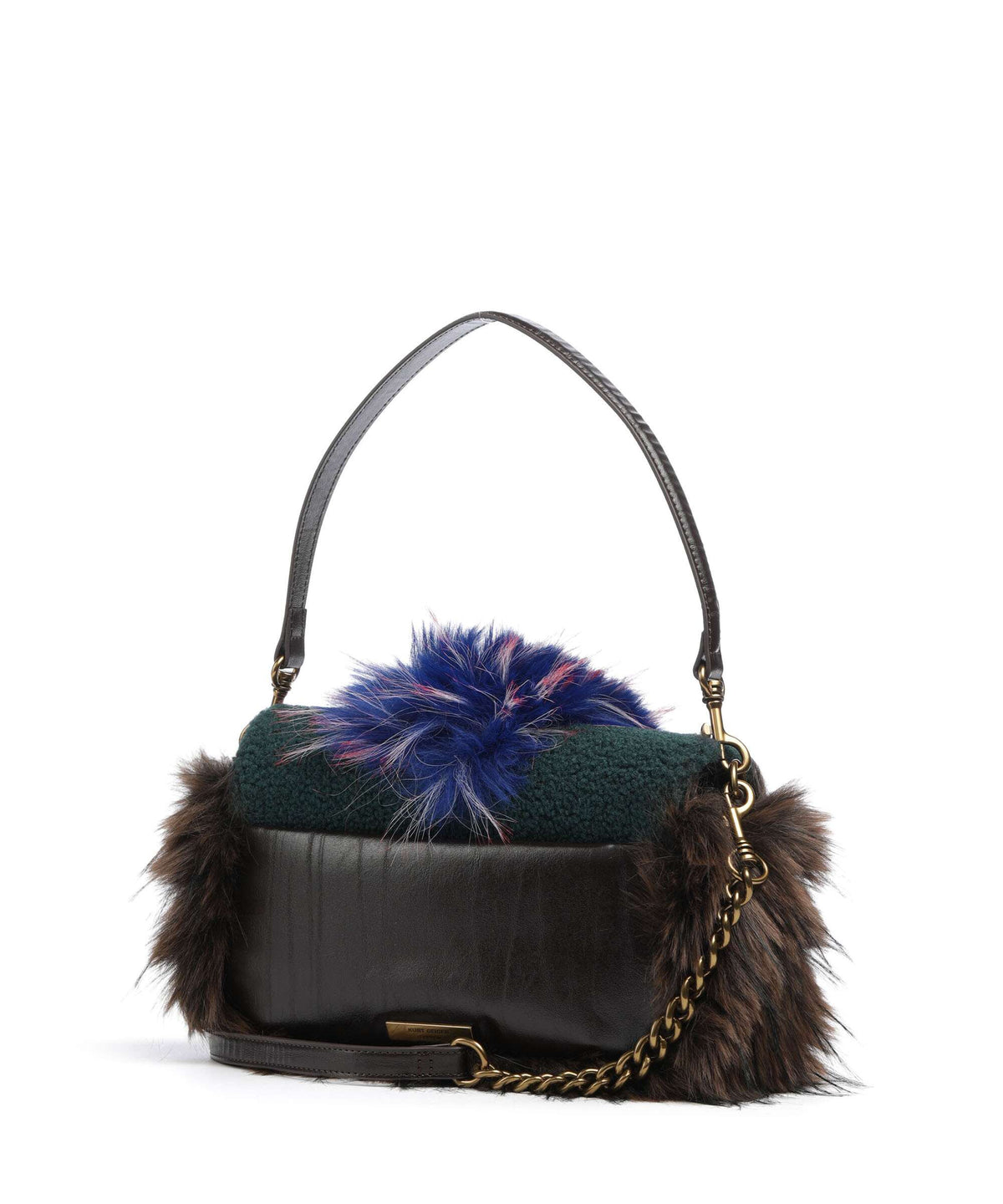 Kurt Geiger Oxford Mascot Shoulder bag blue/dark