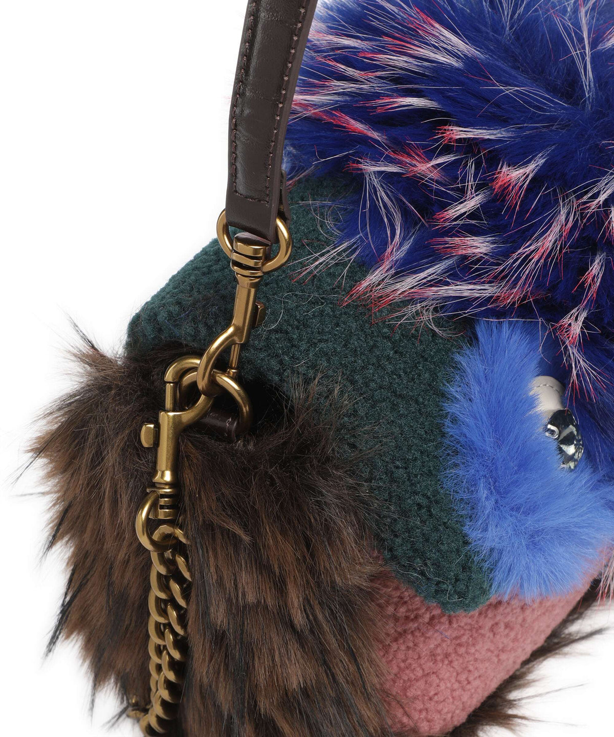 Kurt Geiger Oxford Mascot Shoulder bag blue/dark