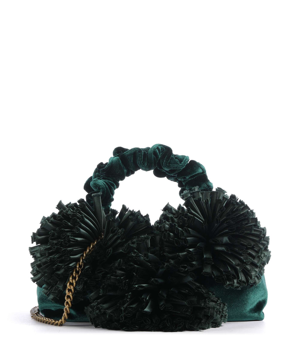 Kurt Geiger Pom Mini Handbag dark green