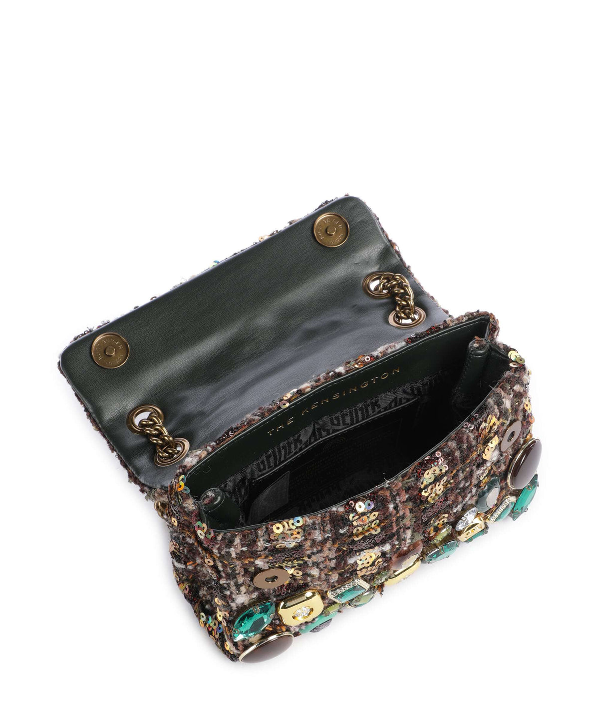 Kurt Geiger Kensington Ophelia Mini Shoulder bag dark brown