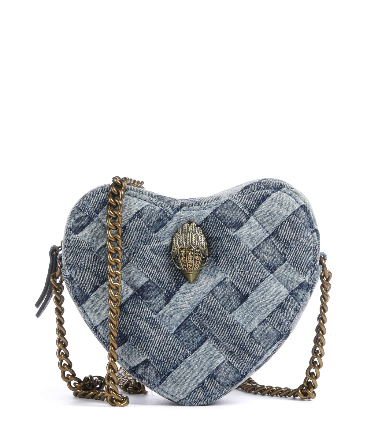 Kurt Geiger Kensington Heart Crossbody bag denim