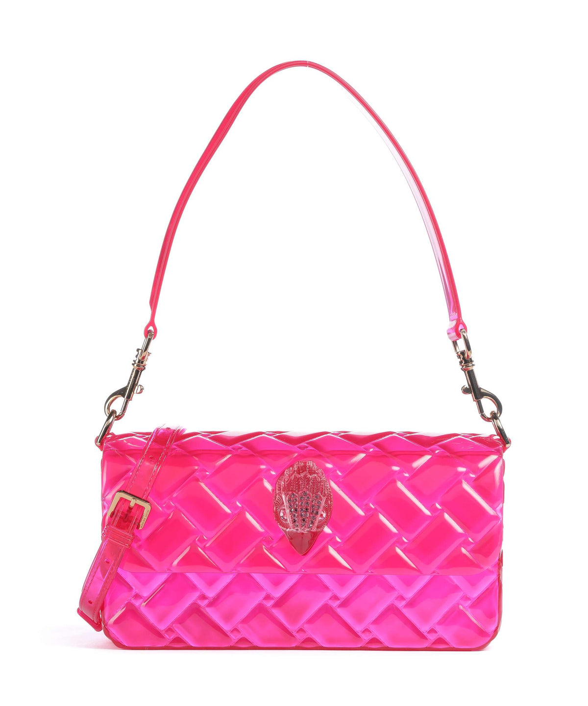 Kurt Geiger Jelly Kensington Shoulder bag fuchsia
