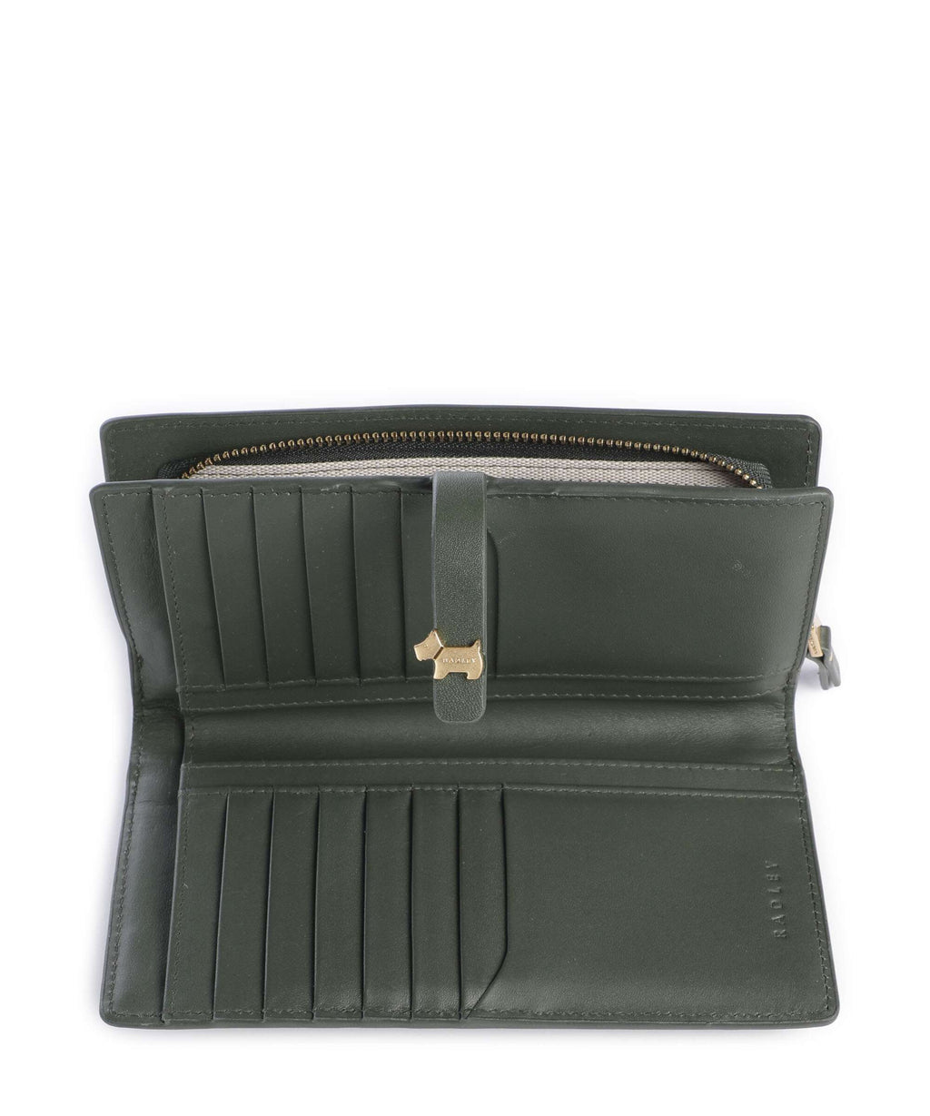 Radley London Newick Road Wallet racing green