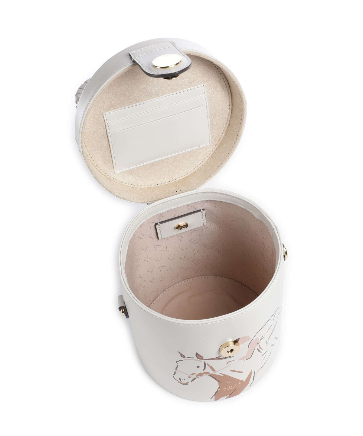 Radley London Racing Crossbody bag chalk