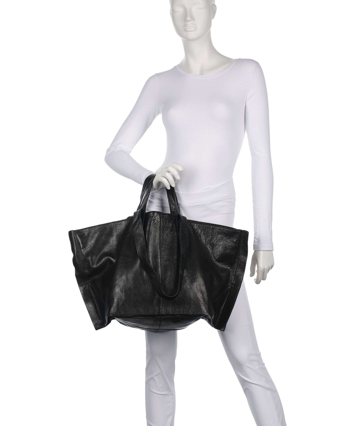 AllSaints Lutece Tote bag black