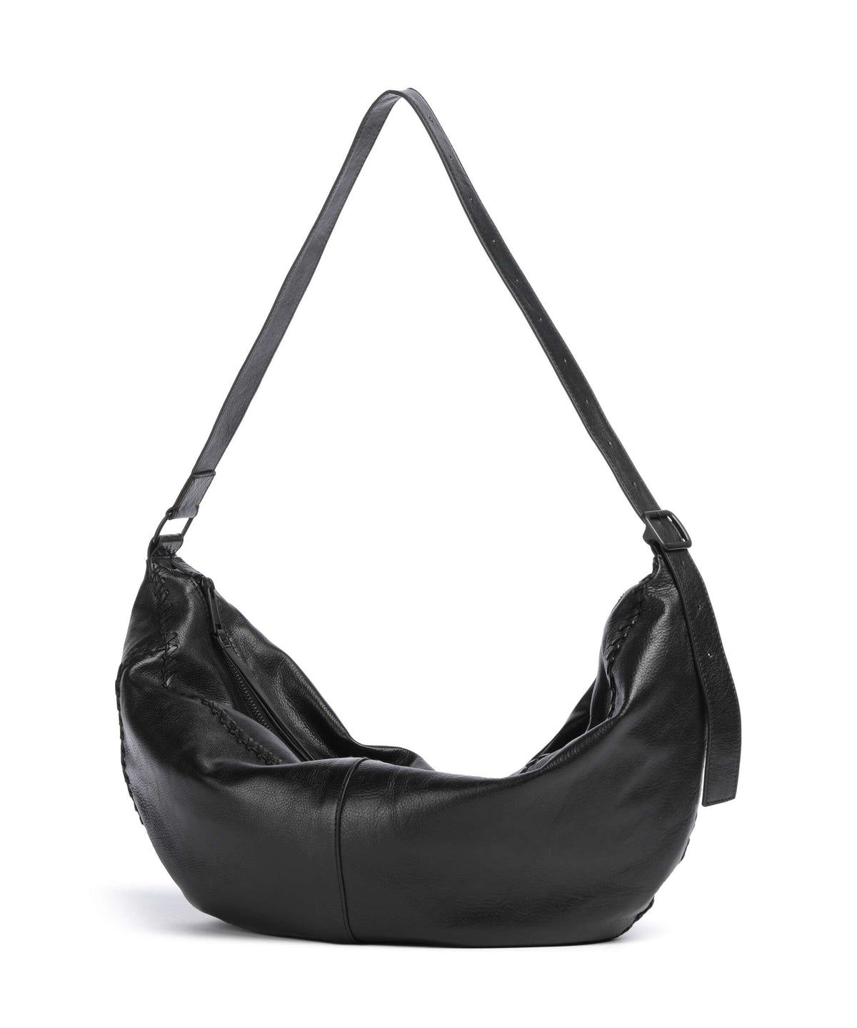 AllSaints Esme Whpstitch Hobo bag black