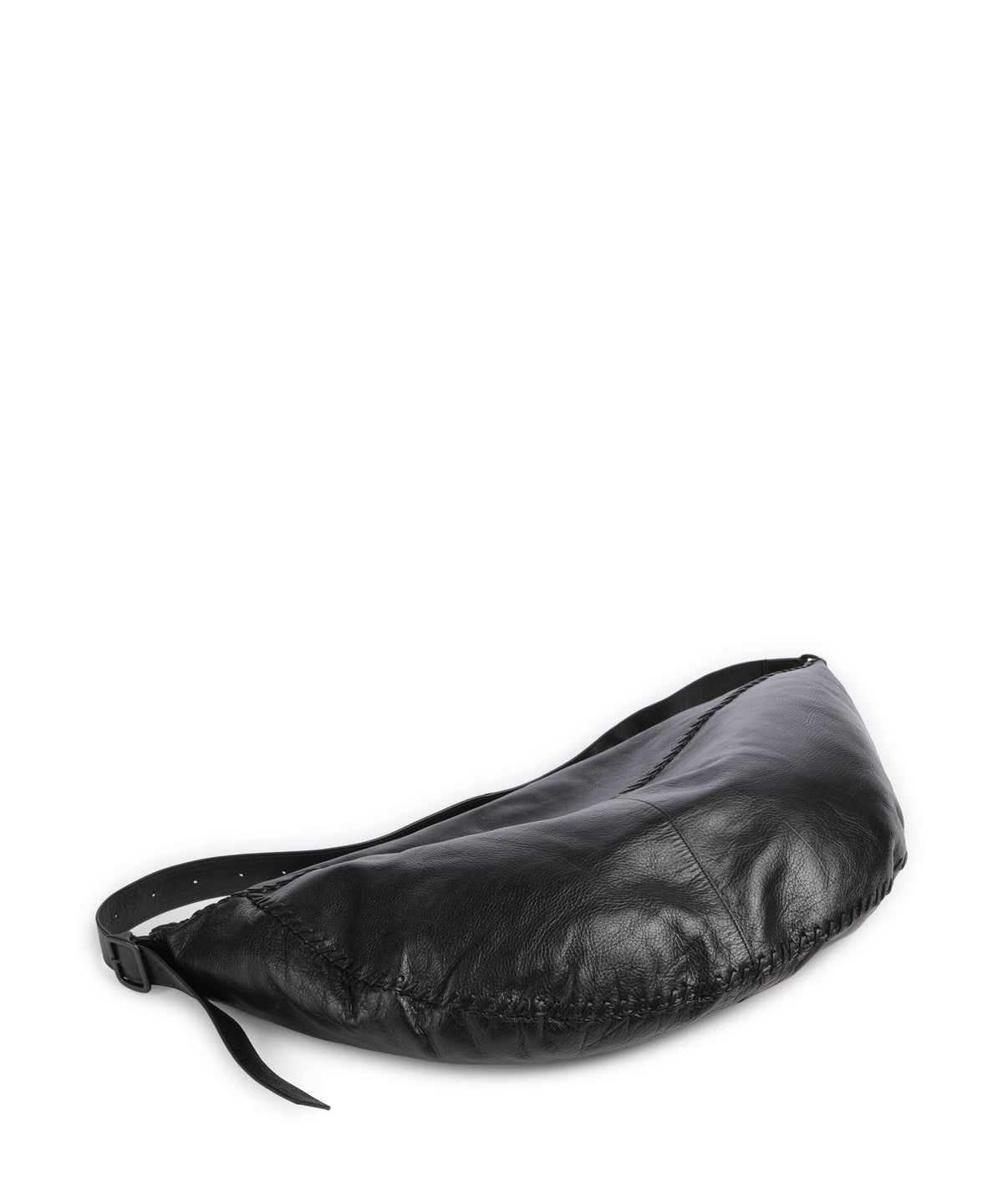 AllSaints Esme Whpstitch Hobo bag black