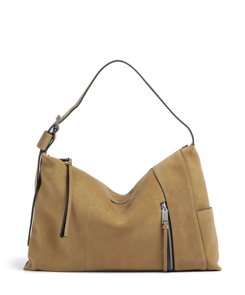 AllSaints Alba Hobo bag warm olive brown