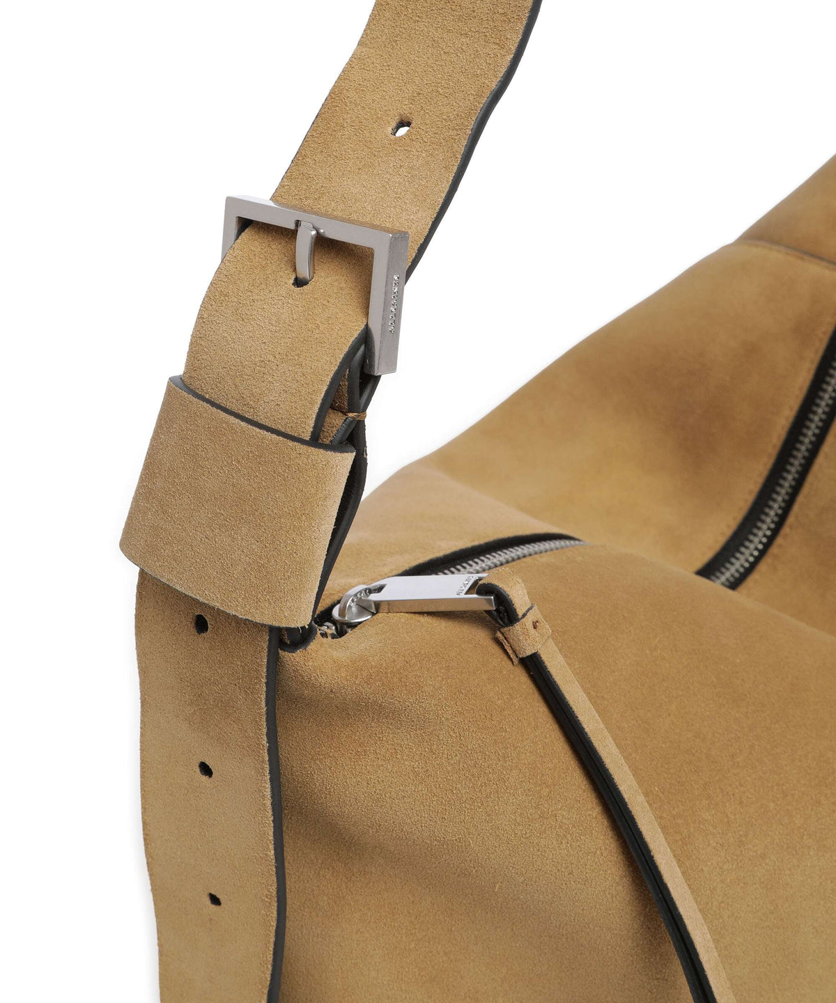 AllSaints Alba Hobo bag warm olive brown