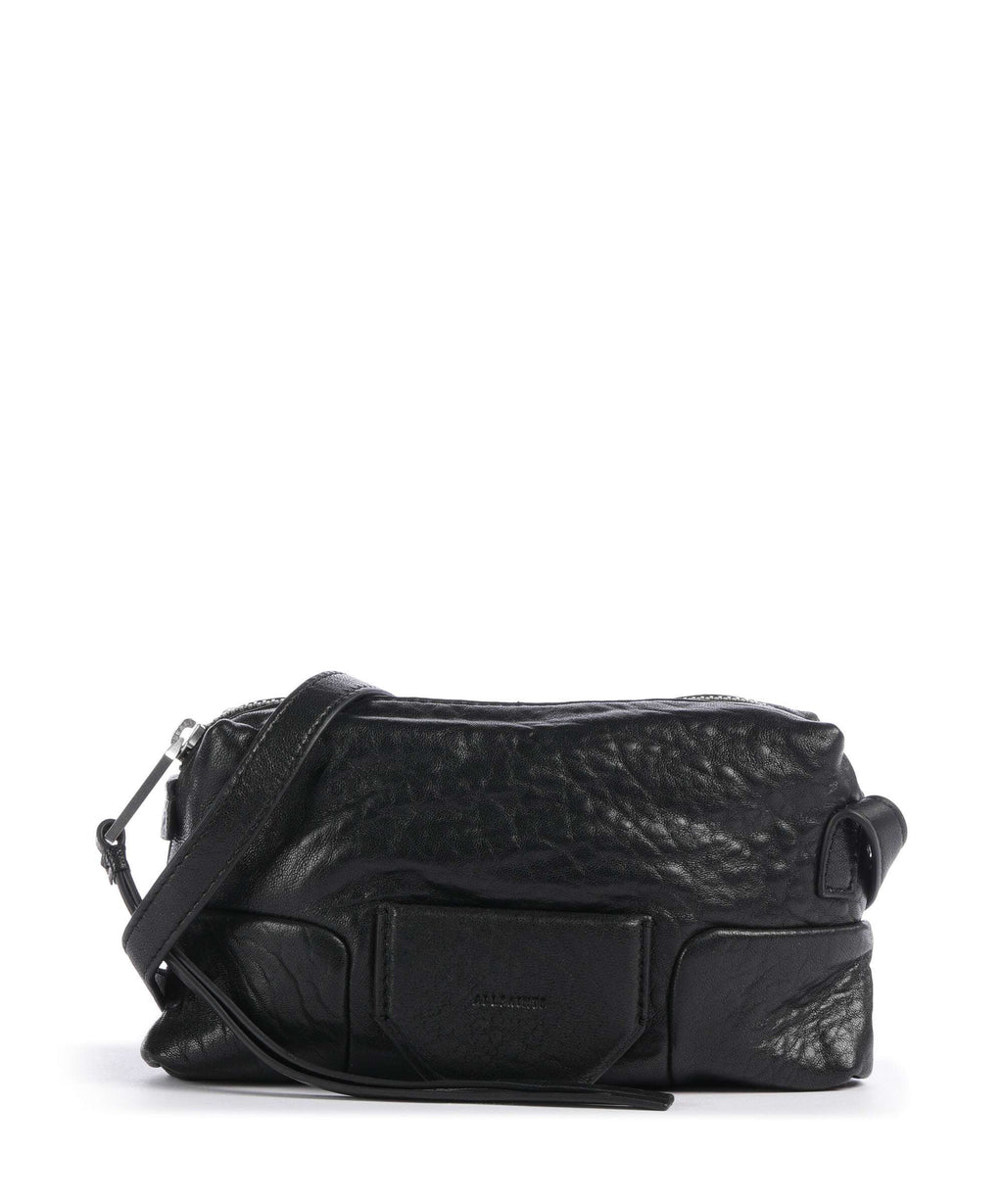 AllSaints Ares Micro Crossbody bag black/silver