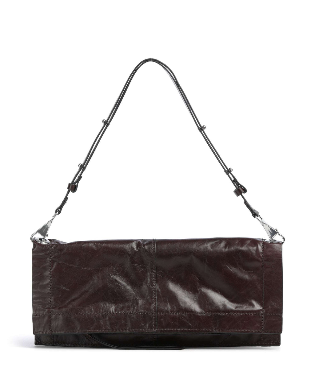 AllSaints Lutece Shoulder bag burgundy red