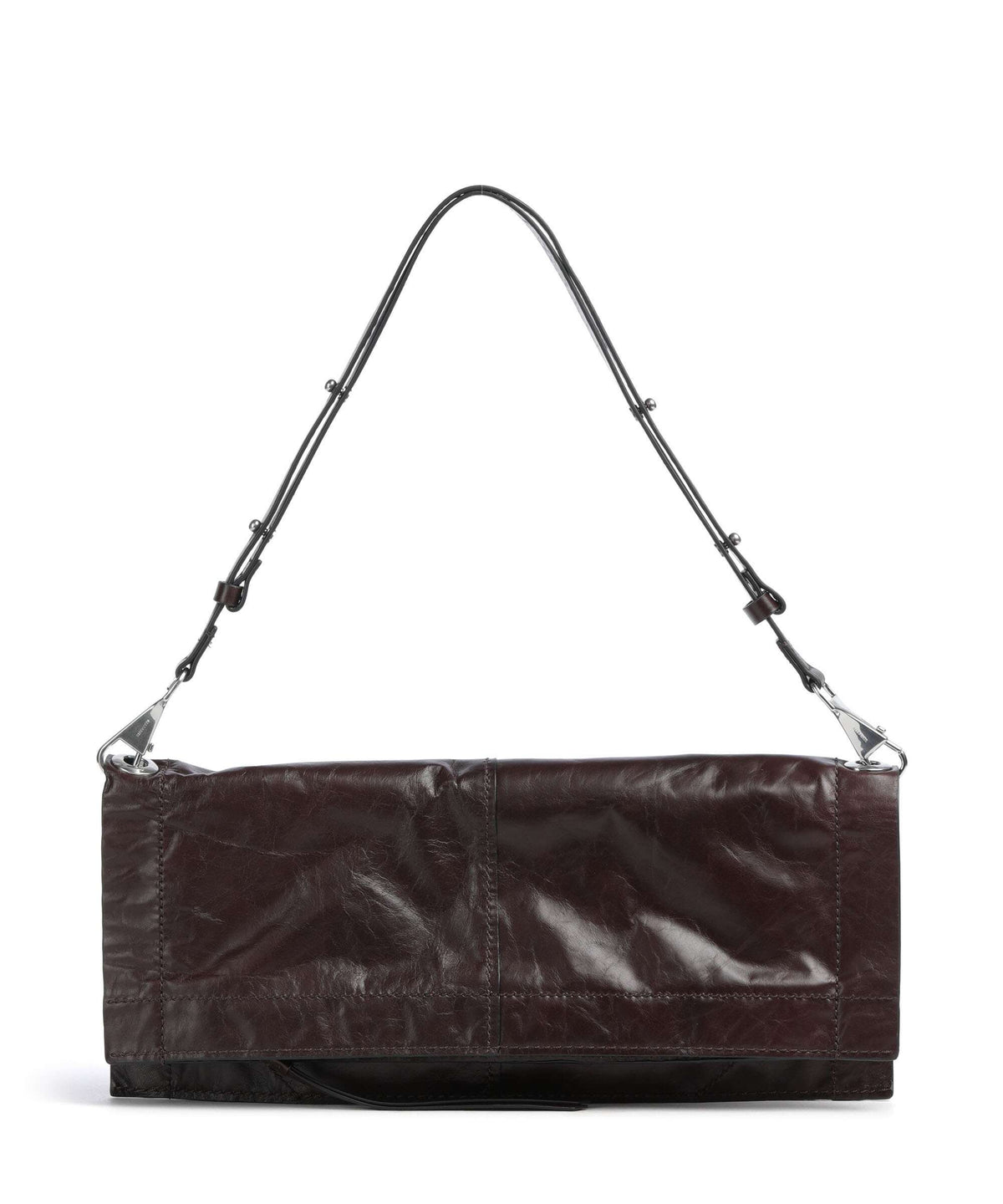 AllSaints Lutece Shoulder bag burgundy red