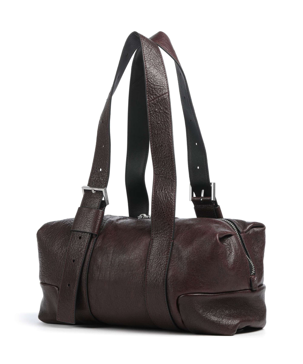 AllSaints Ares Shoulder bag burnt umber red/silver
