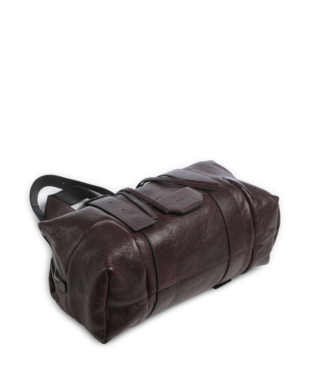 AllSaints Ares Shoulder bag burnt umber red/silver