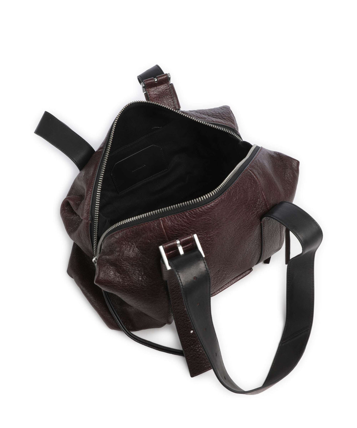 AllSaints Ares Shoulder bag burnt umber red/silver