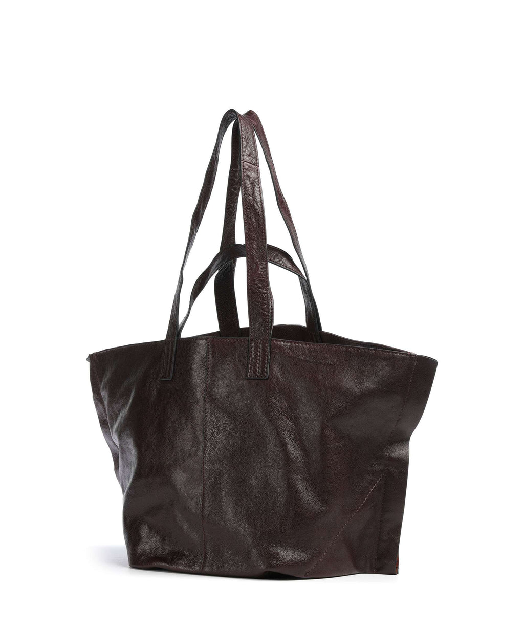 AllSaints Lutece Tote bag burgundy red
