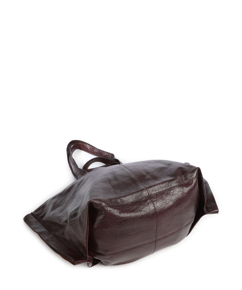 AllSaints Lutece Tote bag burgundy red