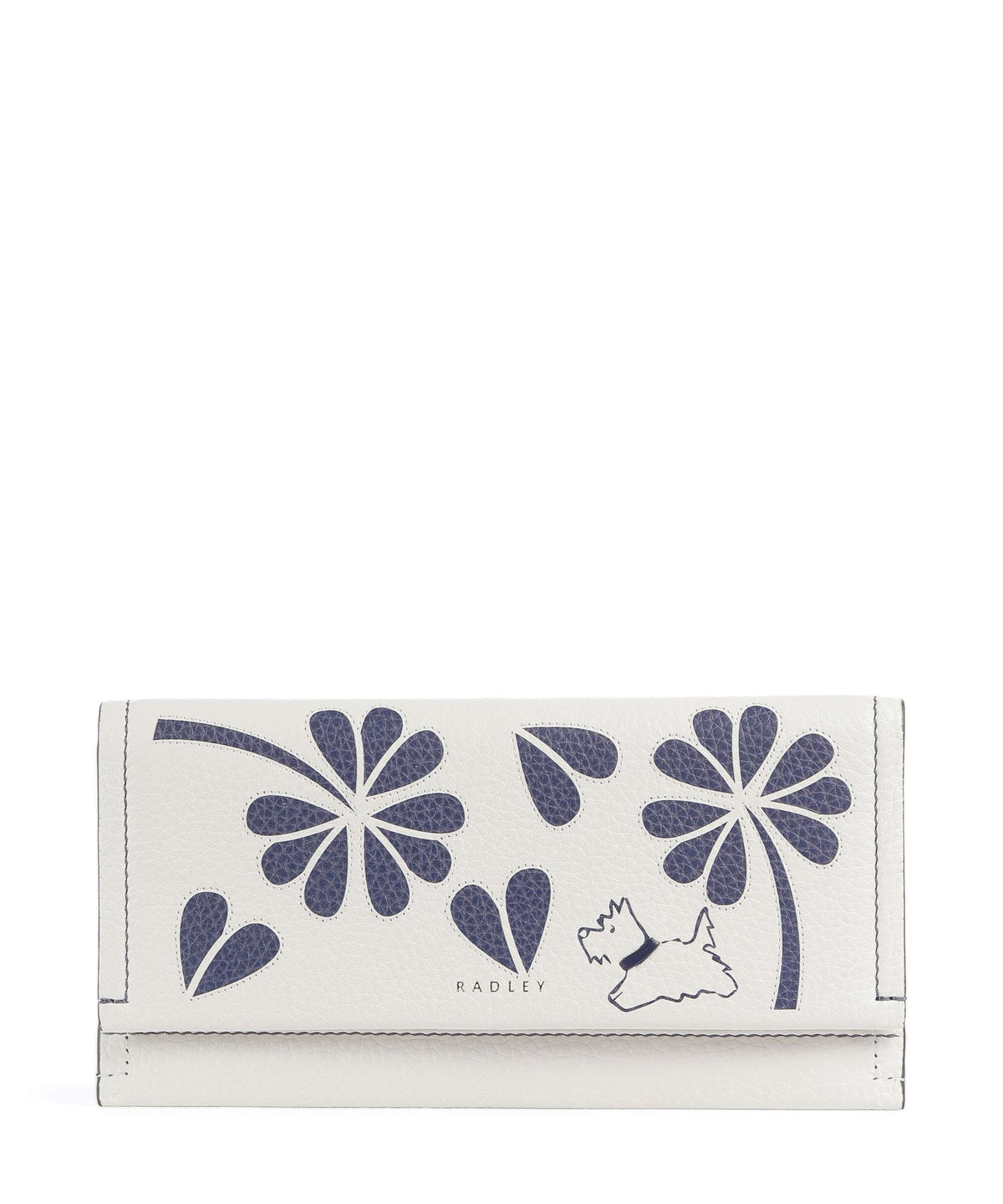 Radley London Cut Out Floral Wallet chalk