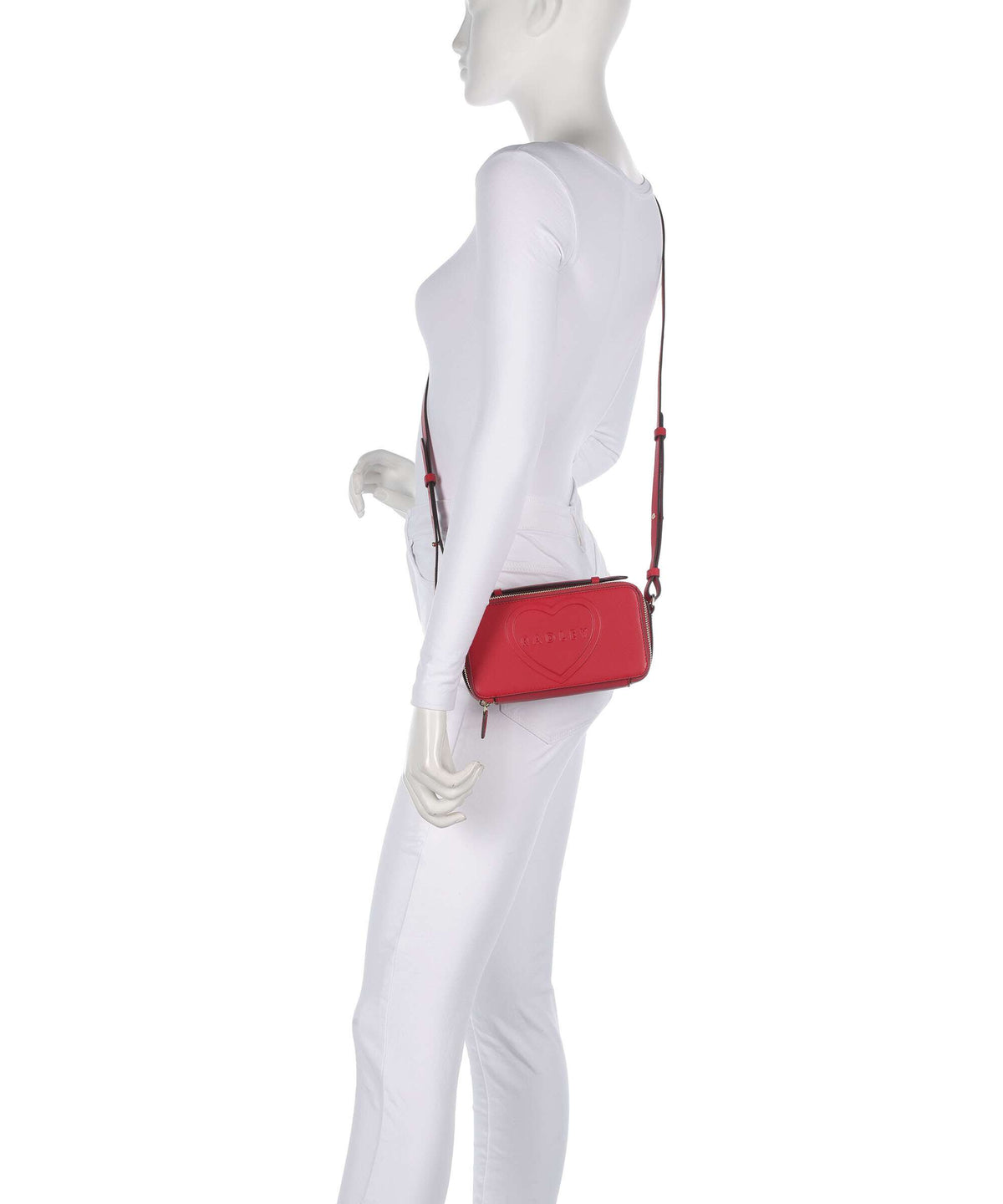 Radley London Calvert Way Heart Street Crossbody bag poinsettia