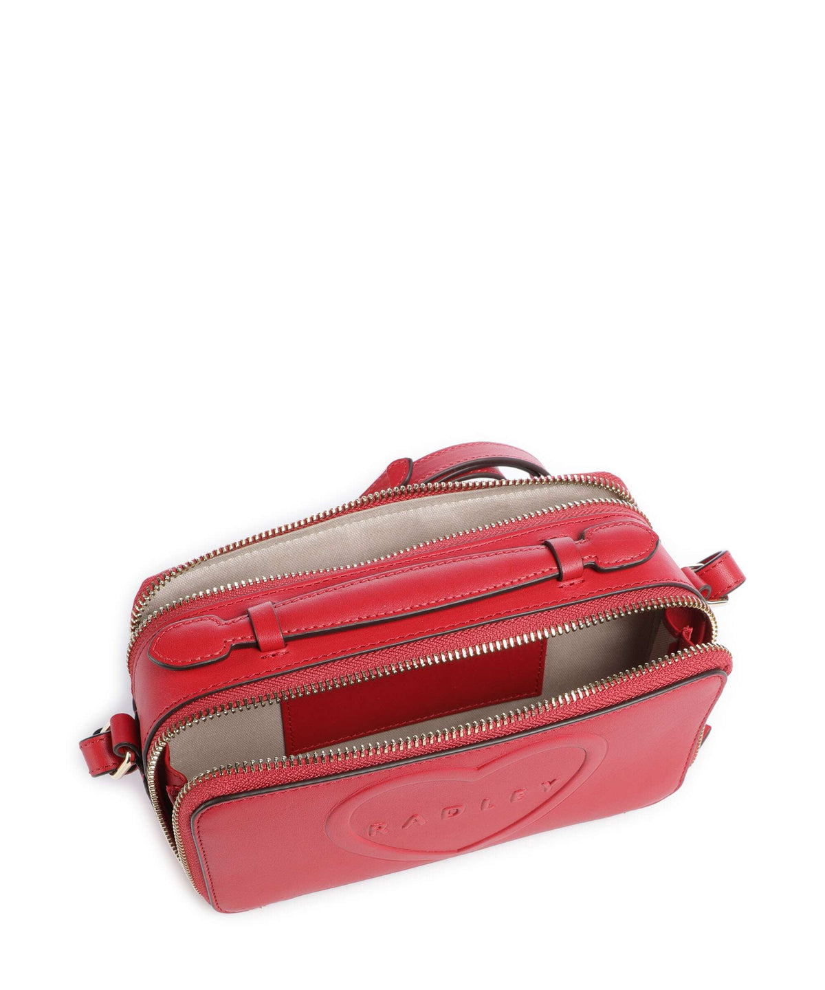 Radley London Calvert Way Heart Street Crossbody bag poinsettia