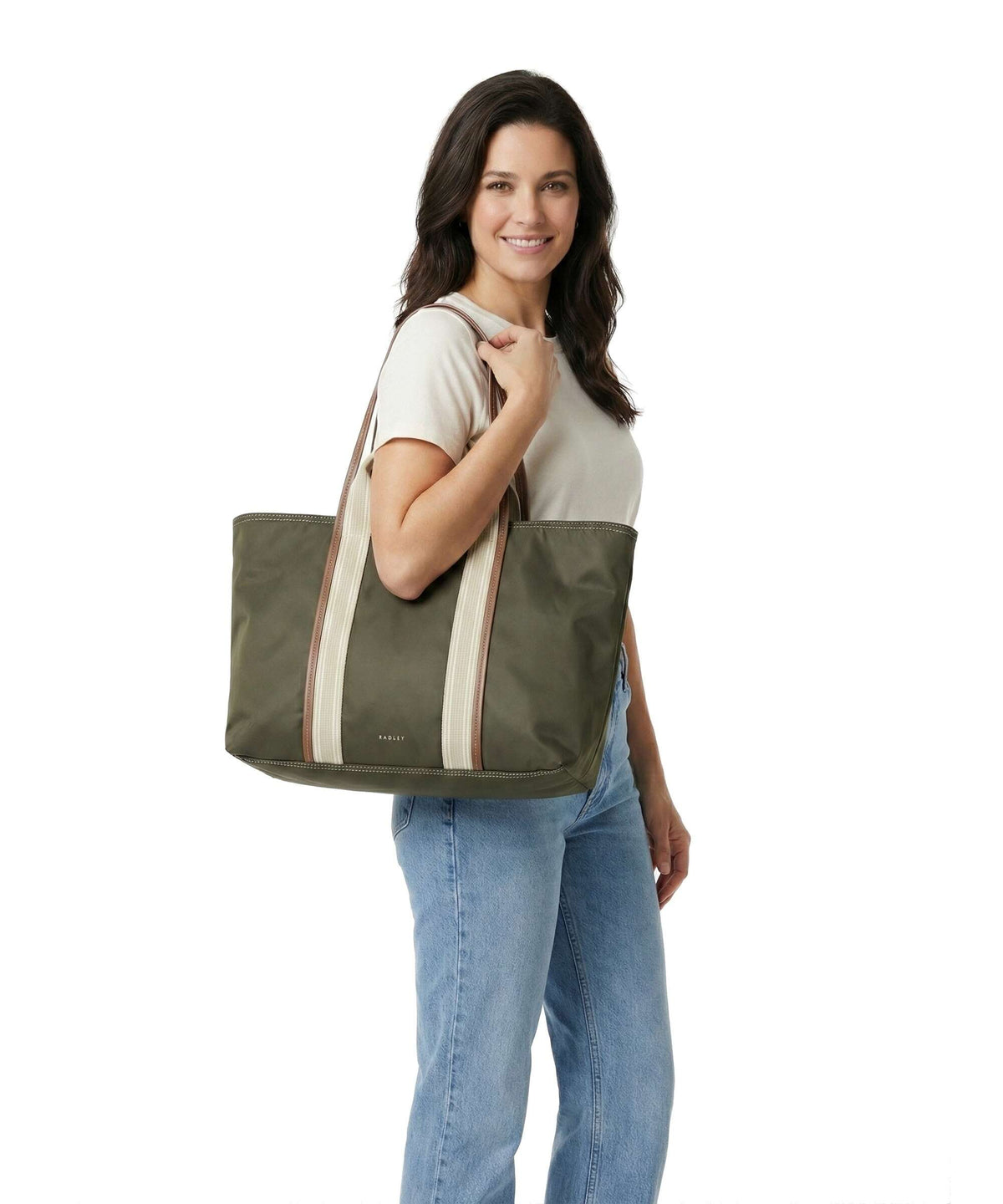 Radley London Halley Row Tote bag olive