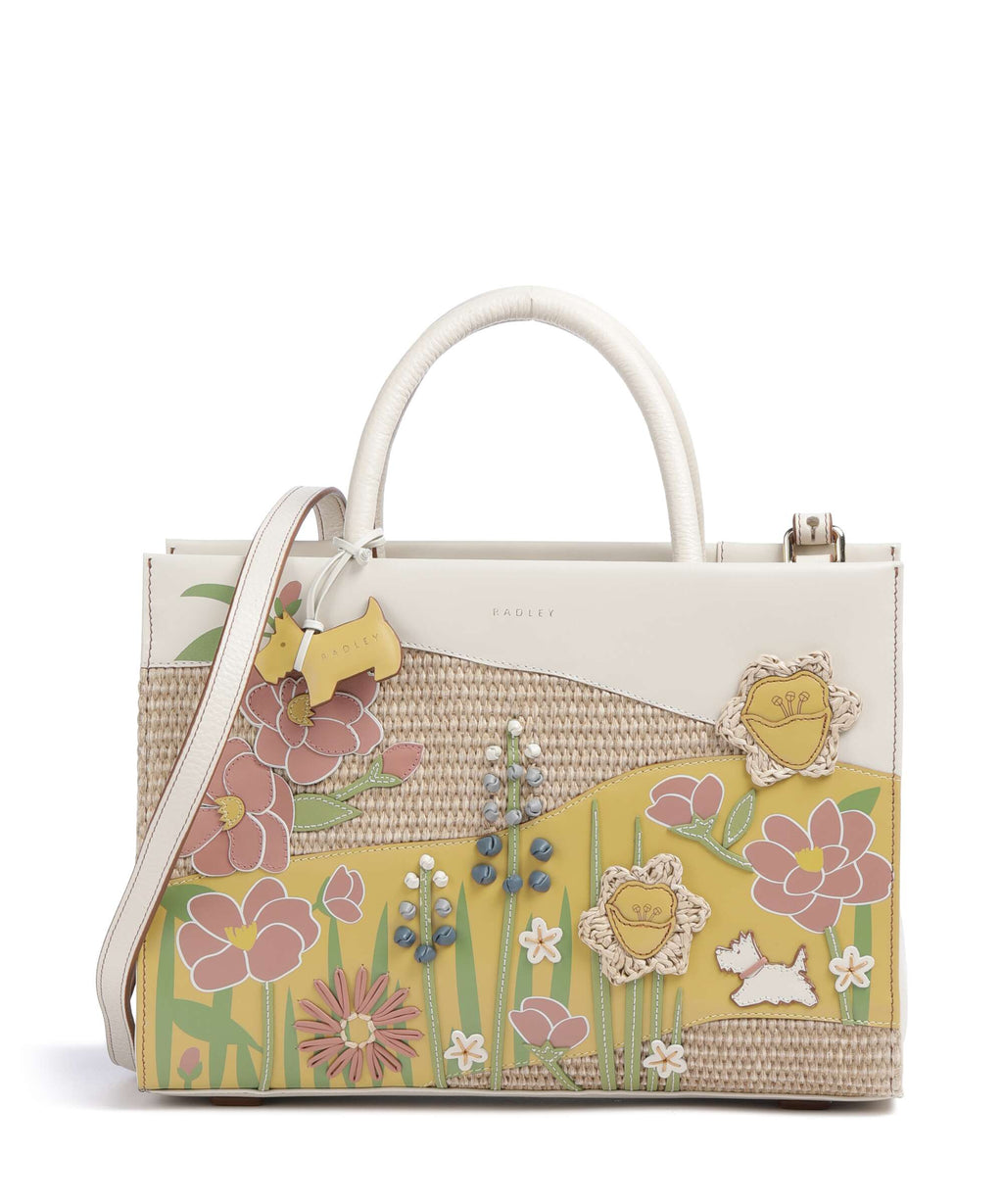 Radley London Spring Blooms Handbag salt