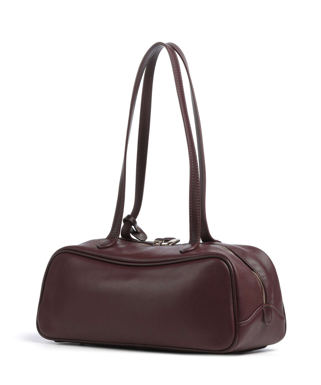 Dune London Day Shoulder bag burgundy