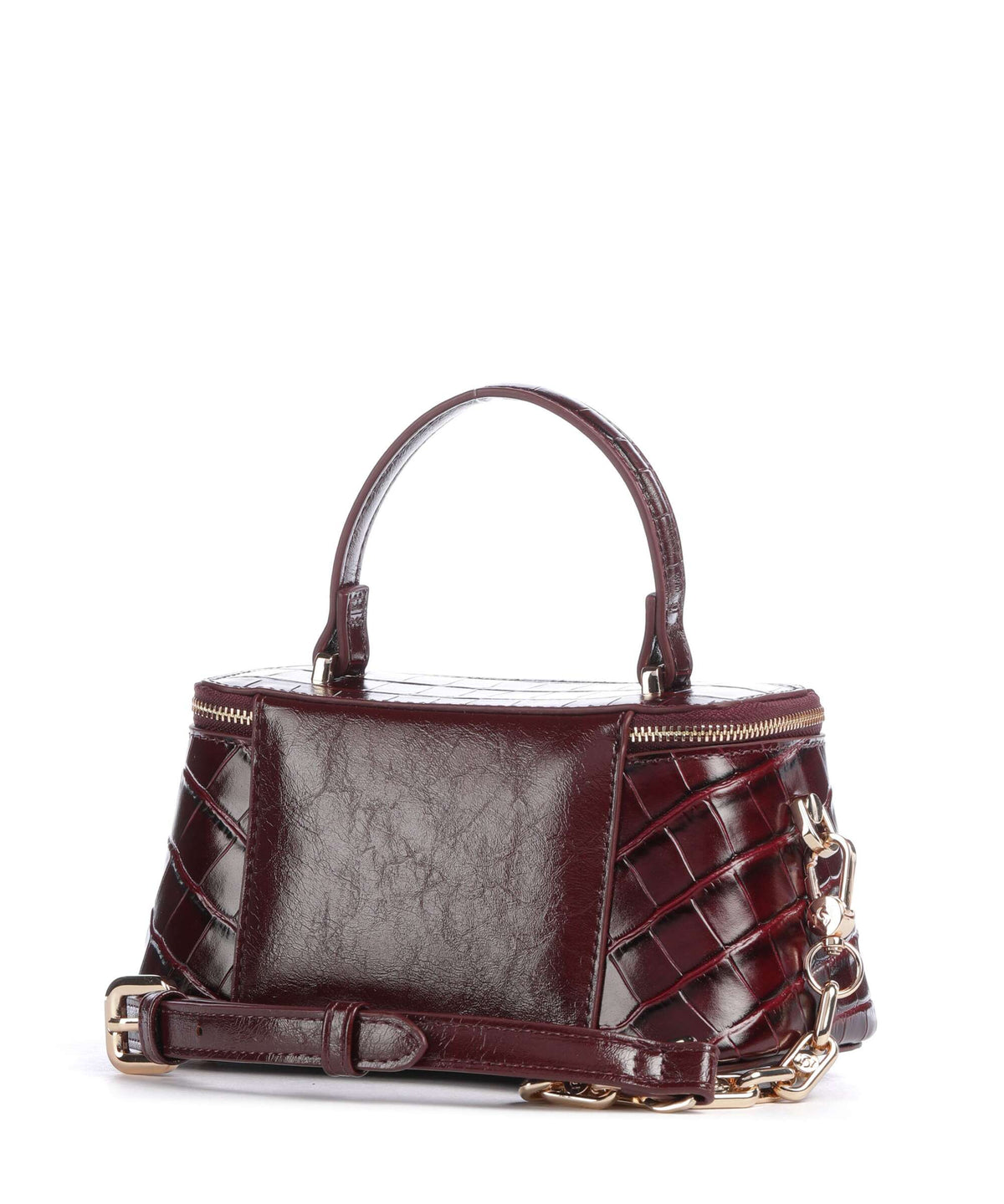 Dune London Successful Crossbody bag burgundy