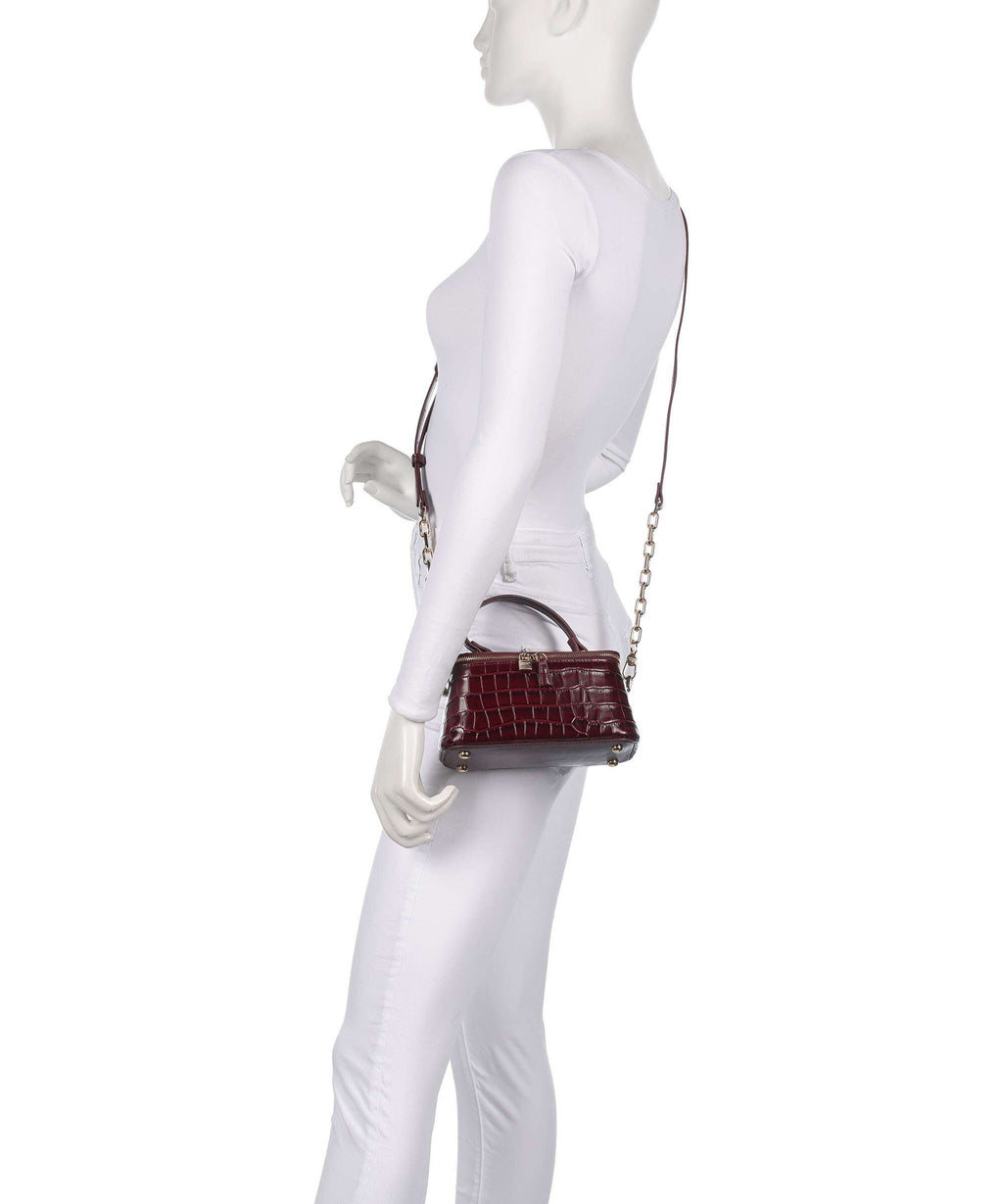Dune London Successful Crossbody bag burgundy