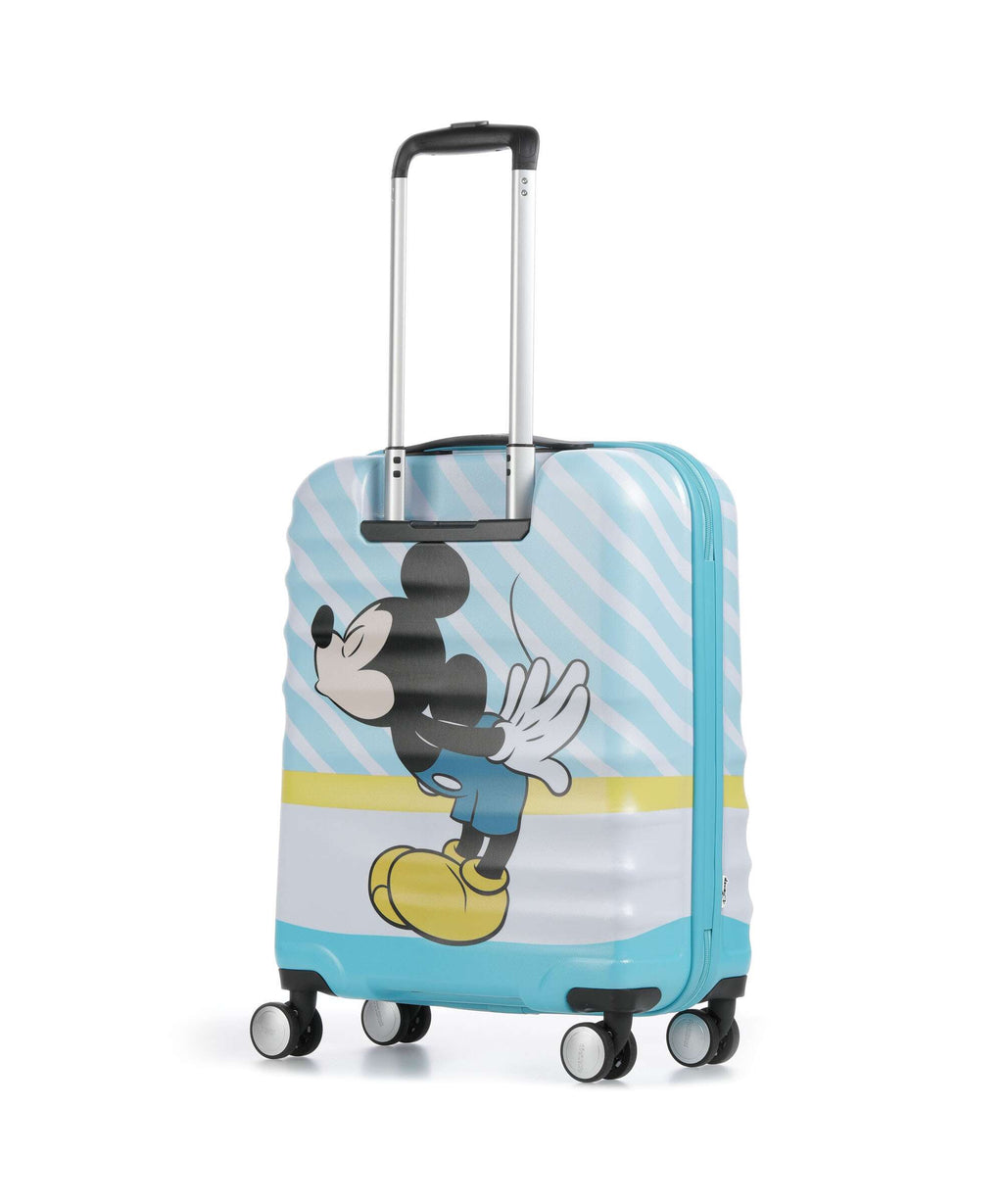 American Tourister Wavebreaker Disney Spinner (4 wheels) mickey blue kiss