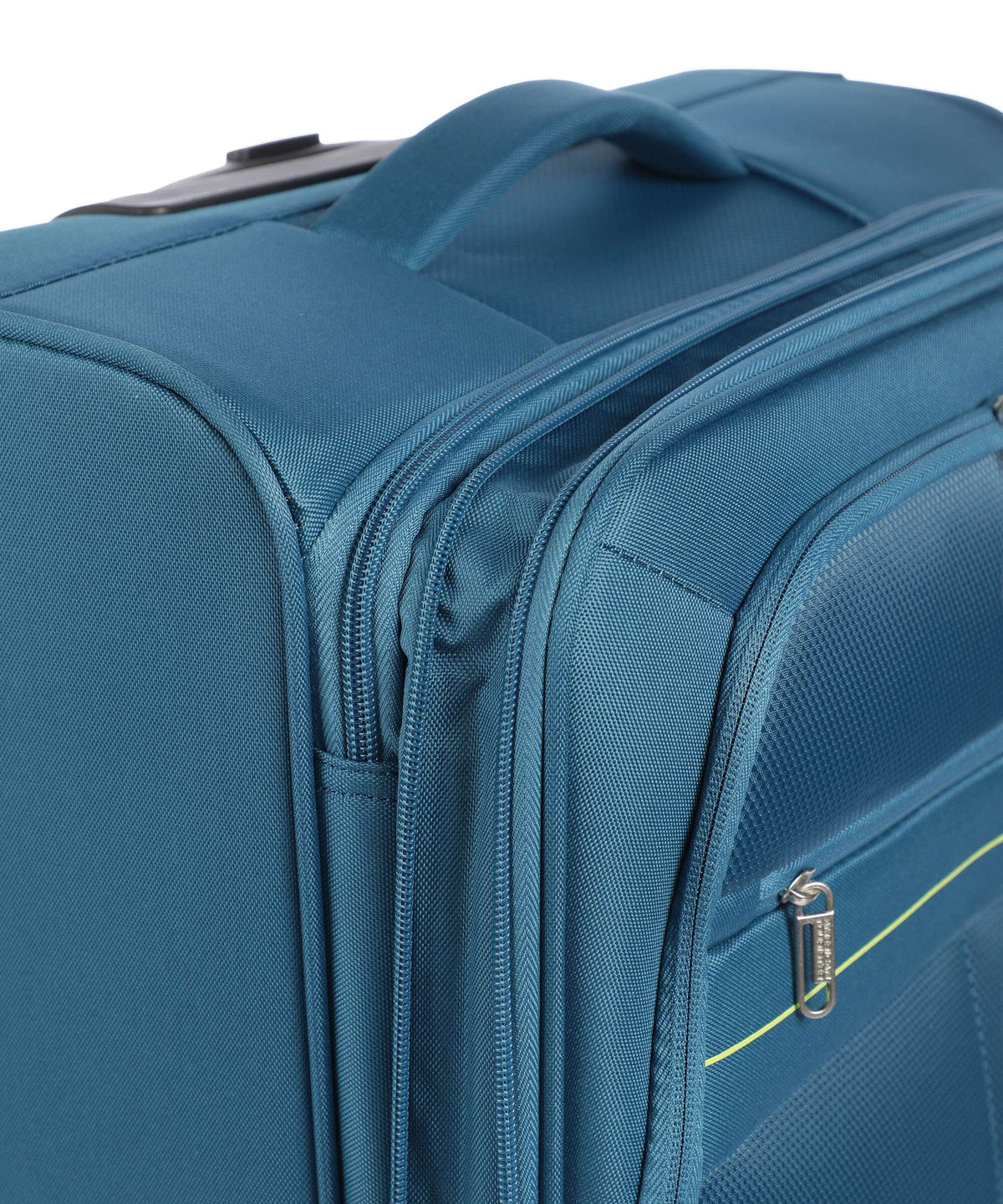 American Tourister Deep Dive Spinner (4 wheels) teal/lime