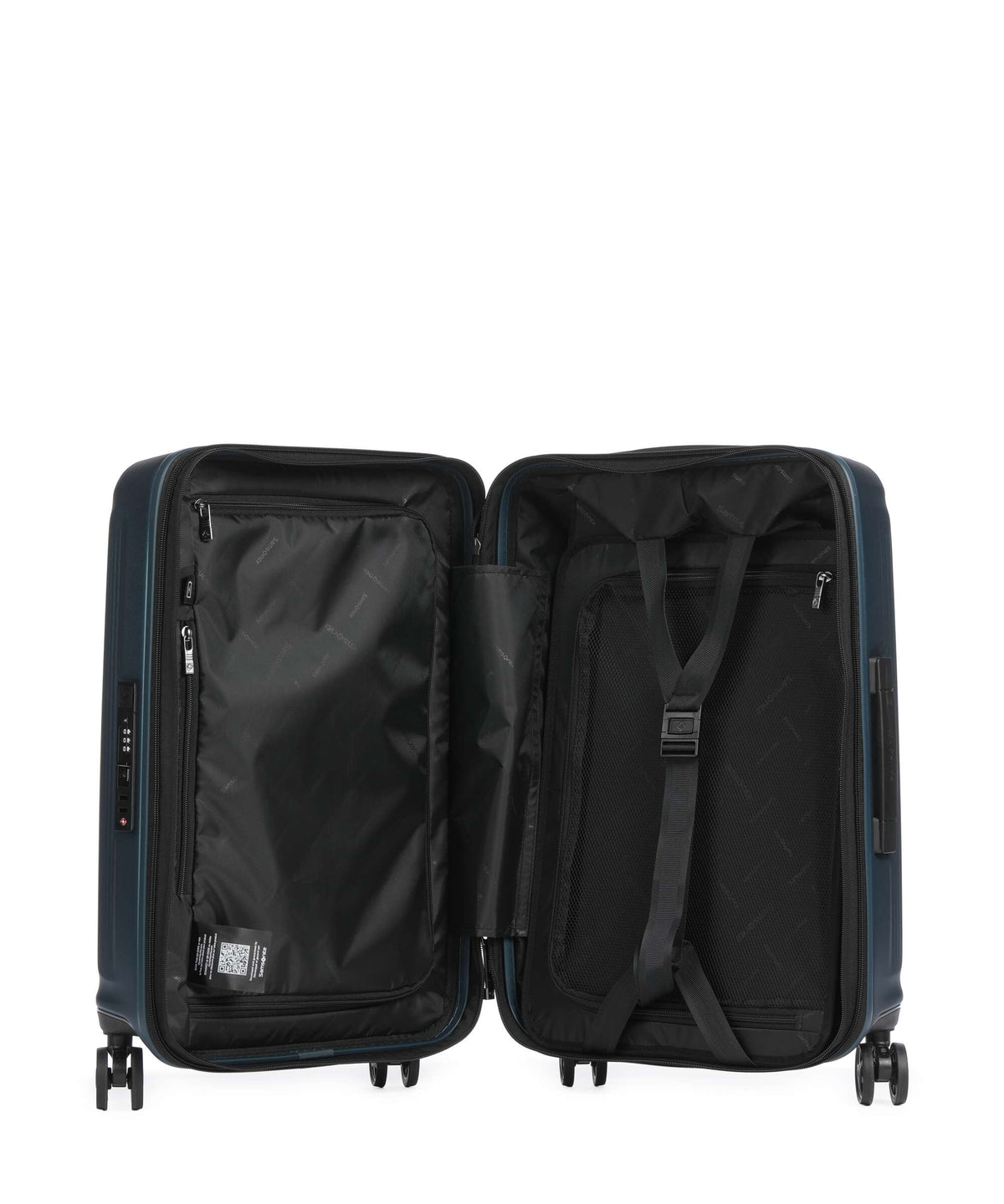 Samsonite Nuon Spinner (4 wheels) matt petrol blue