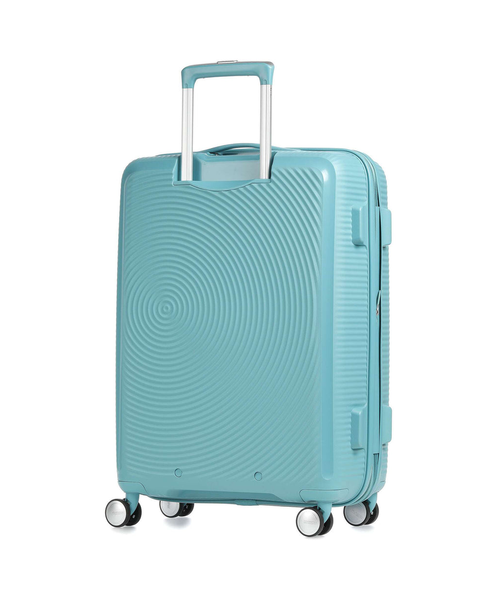 American Tourister Soundbox Spinner (4 wheels) turquoise tonic