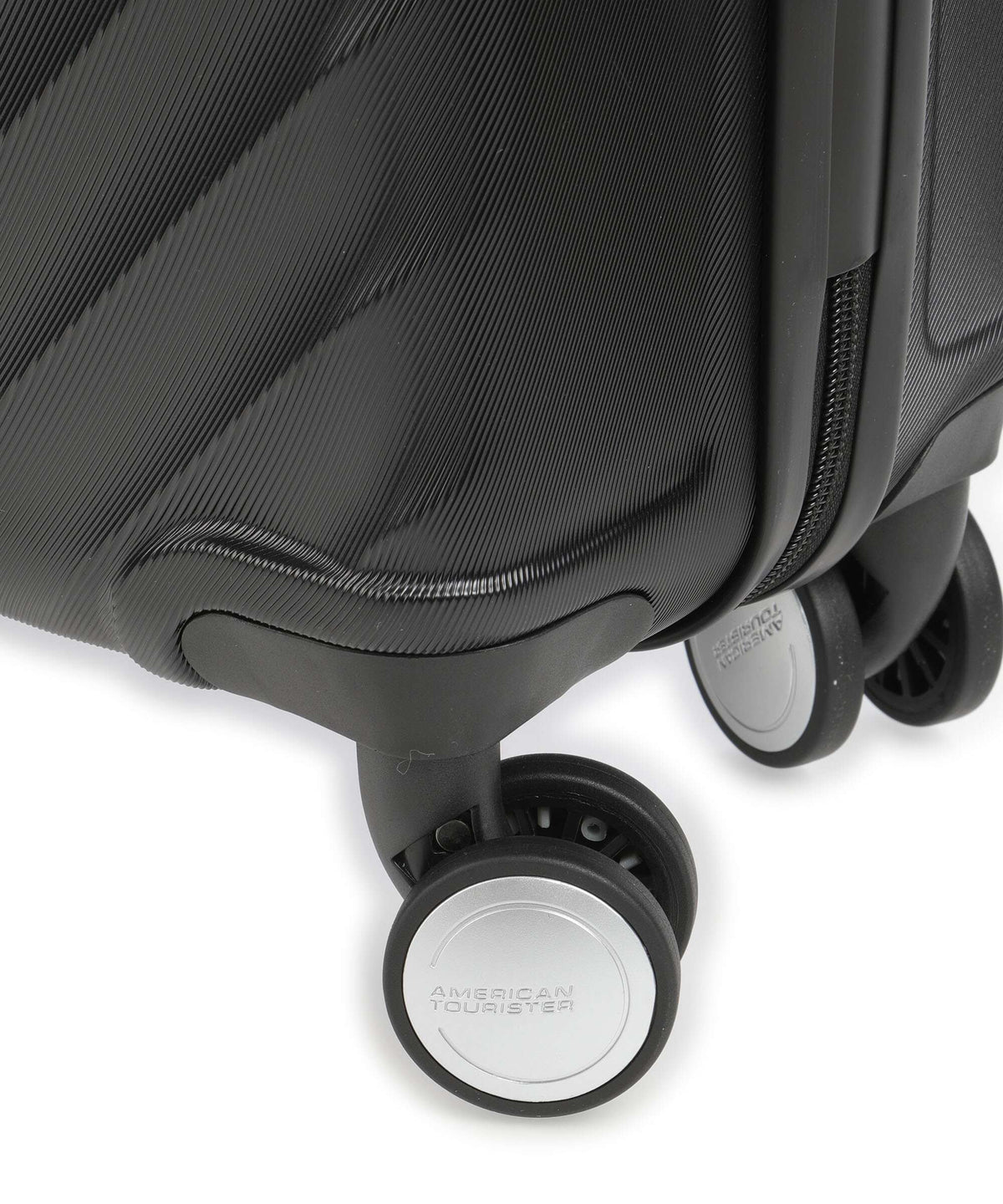 American Tourister Summer Square Spinner (4 wheels) black
