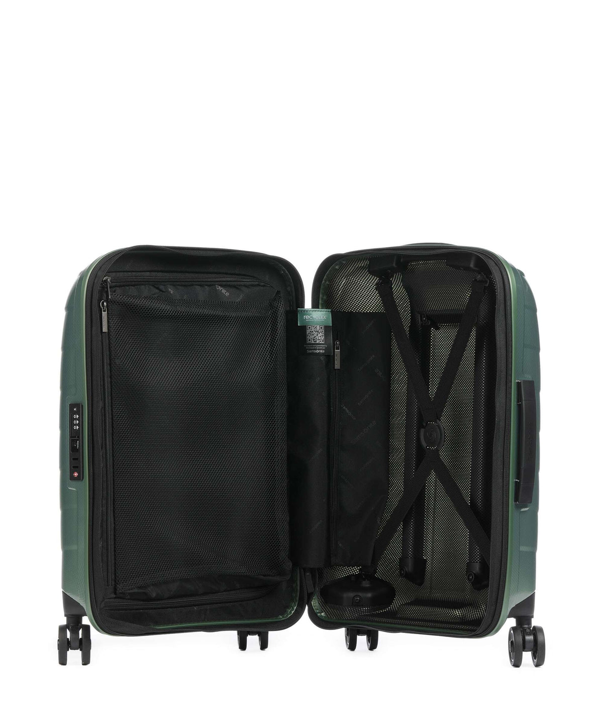 Samsonite Attrix EXP Spinner (4 wheels) basil green