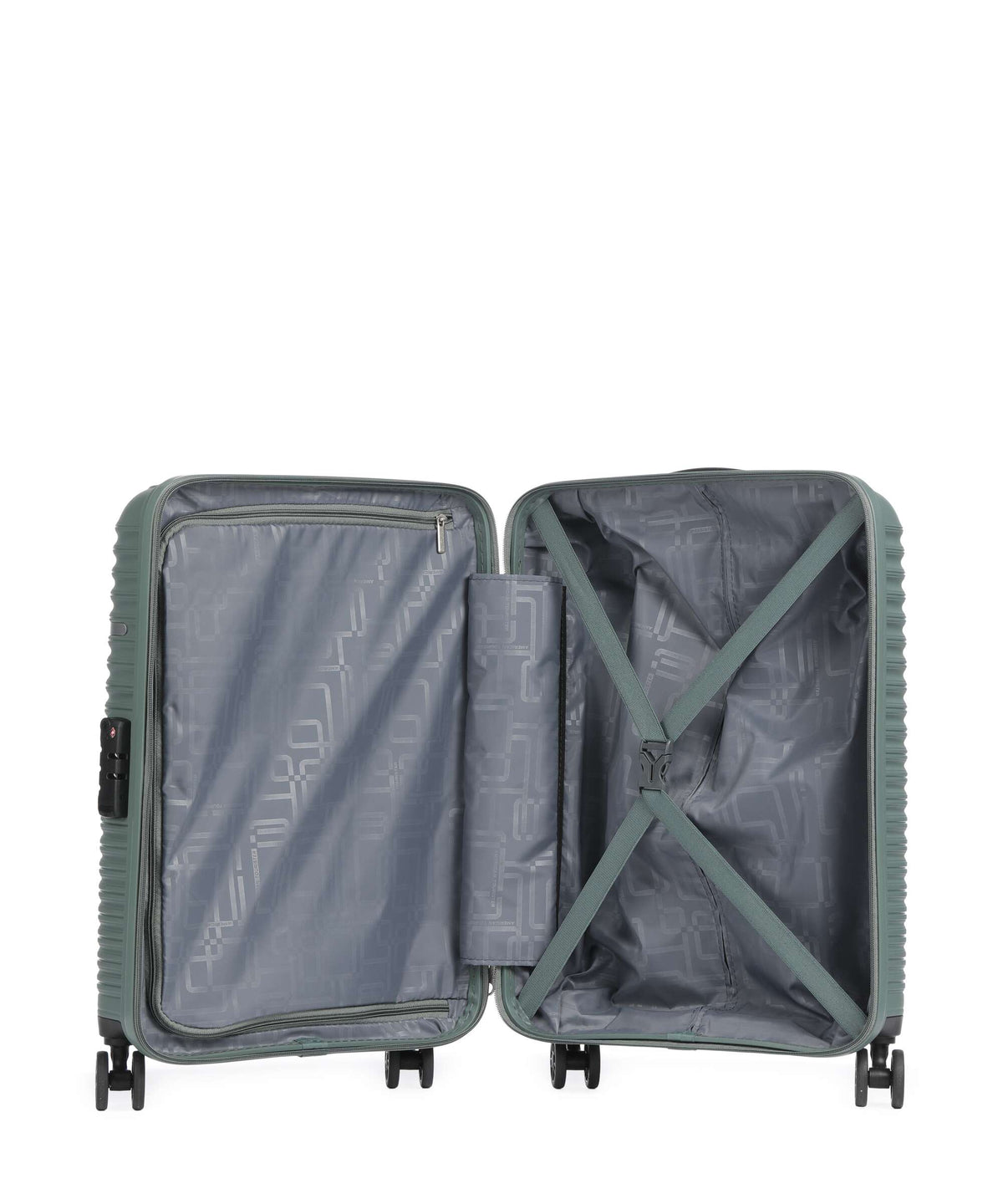 American Tourister Liftoff Spinner (4 wheels) dark olive