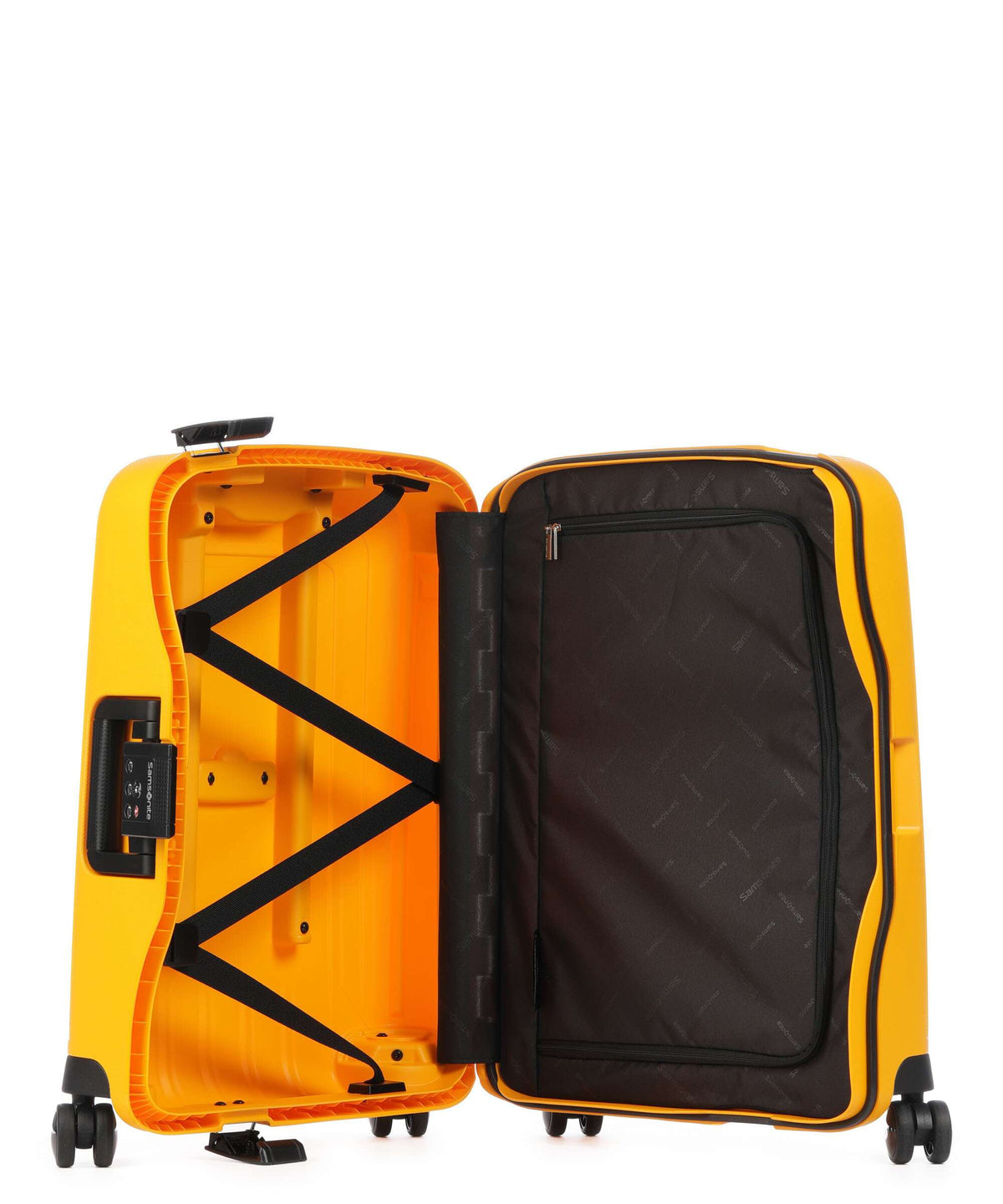 Samsonite S'Cure Spinner (4 wheels) honey yellow
