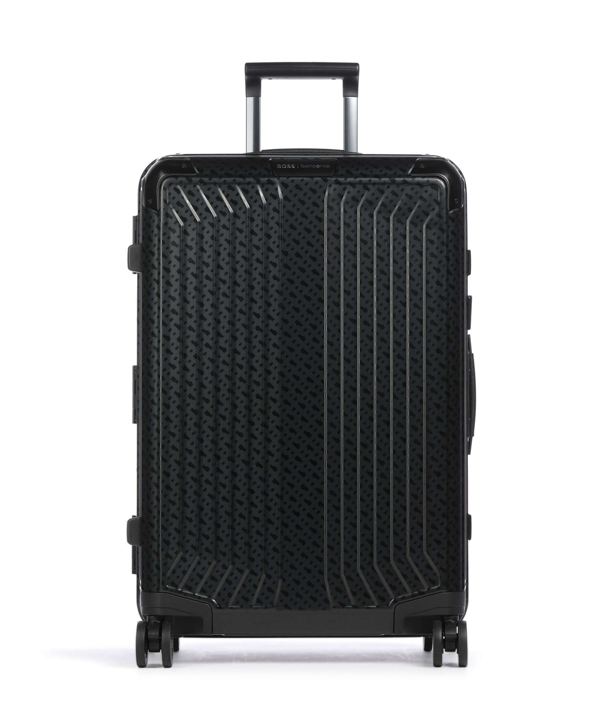 Samsonite Lite-Box Alu Boss Edition Spinner (4 wheels) graphite monogram