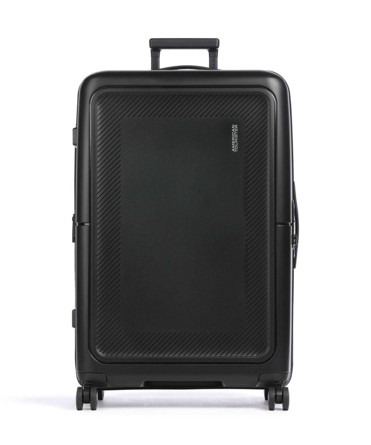American Tourister Dashpop Spinner (4 wheels) true black