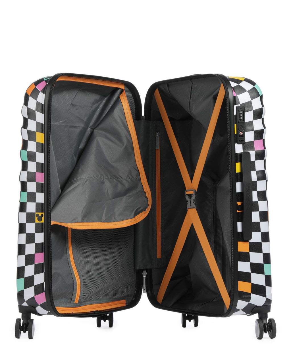 American Tourister Wavebreaker Disney Spinner (4 wheels) mickey check