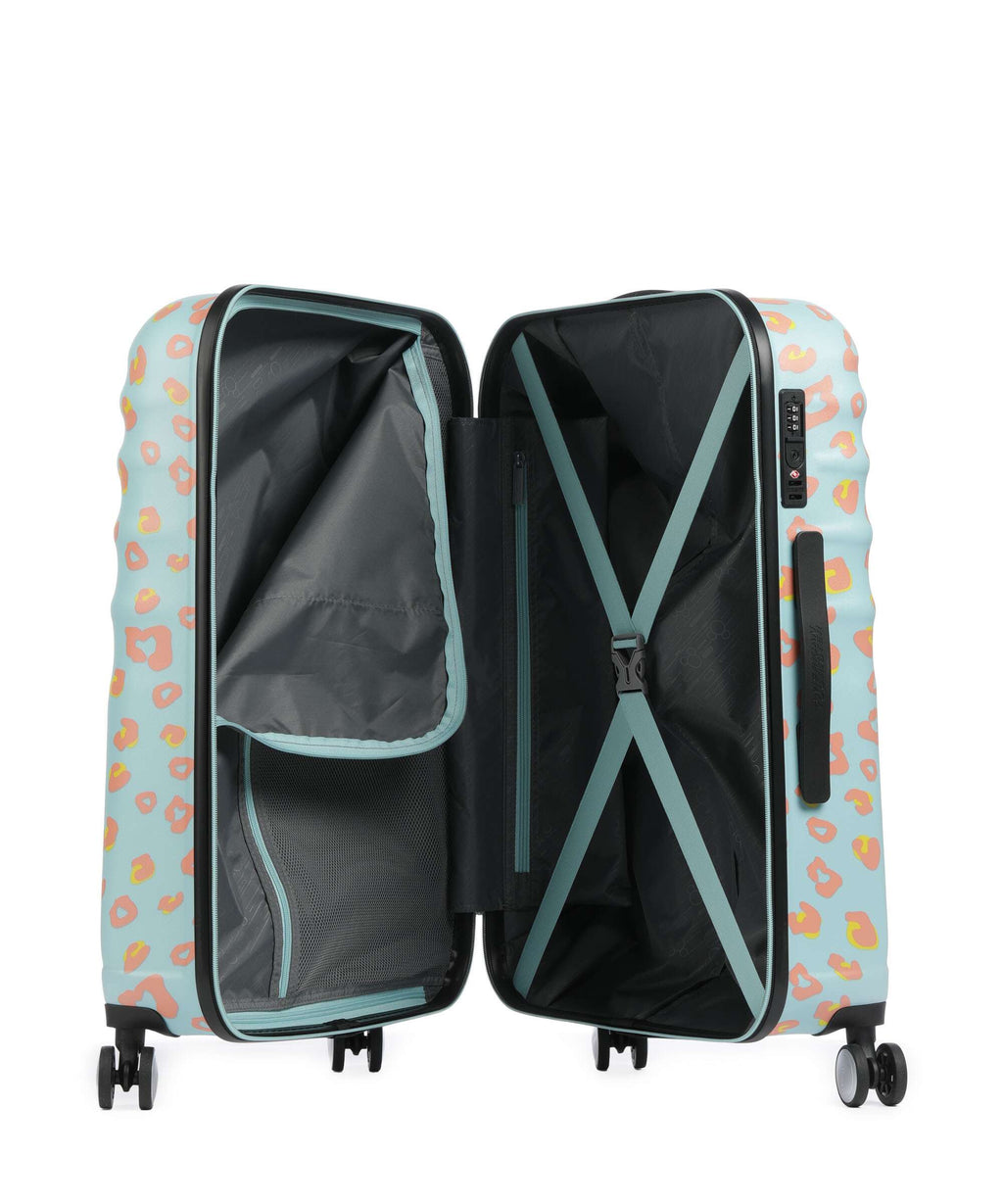 American Tourister Wavebreaker Disney Spinner (4 wheels) minnie pastel dots