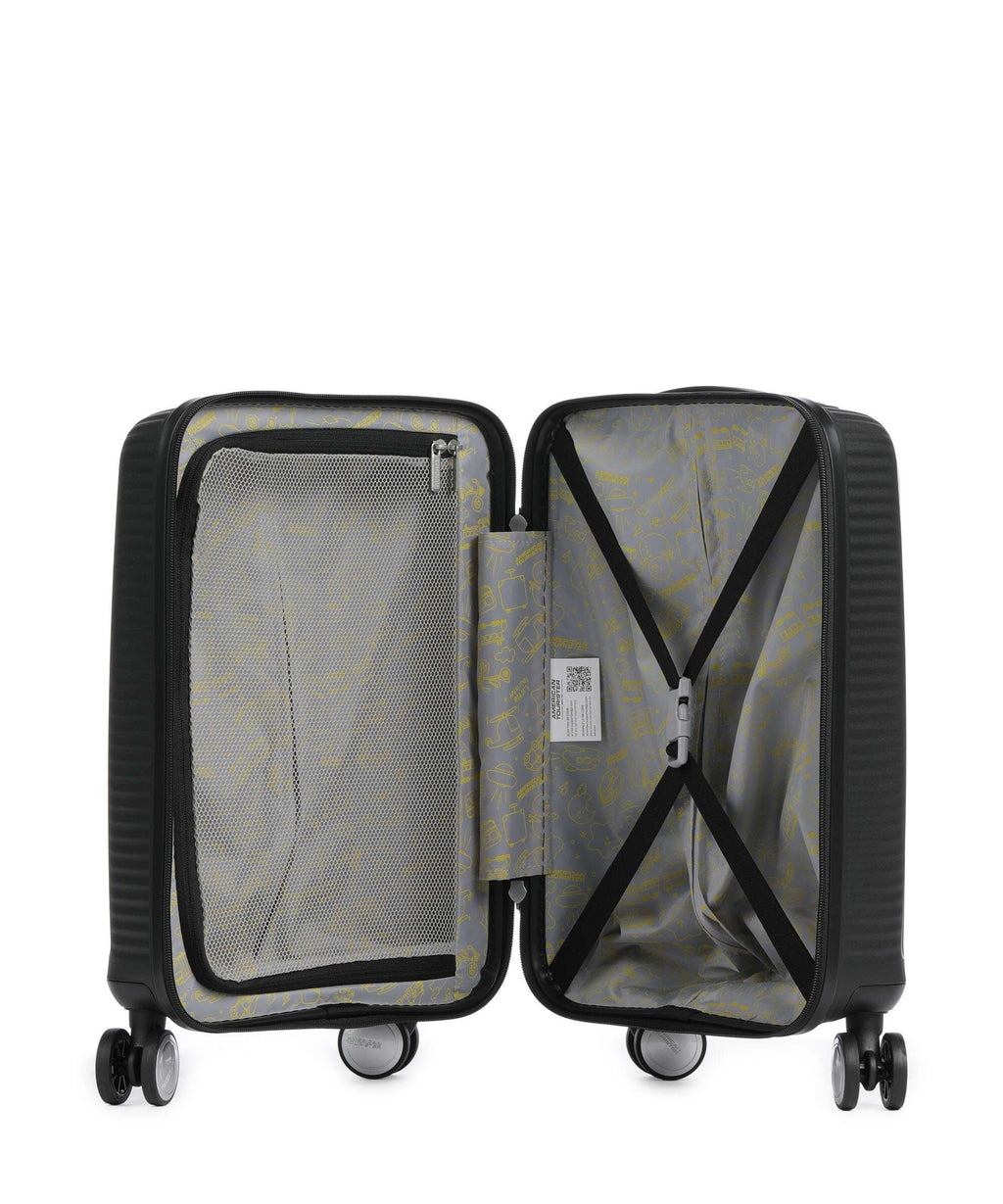 American Tourister Soundbox Mini Kids Trolley bass black