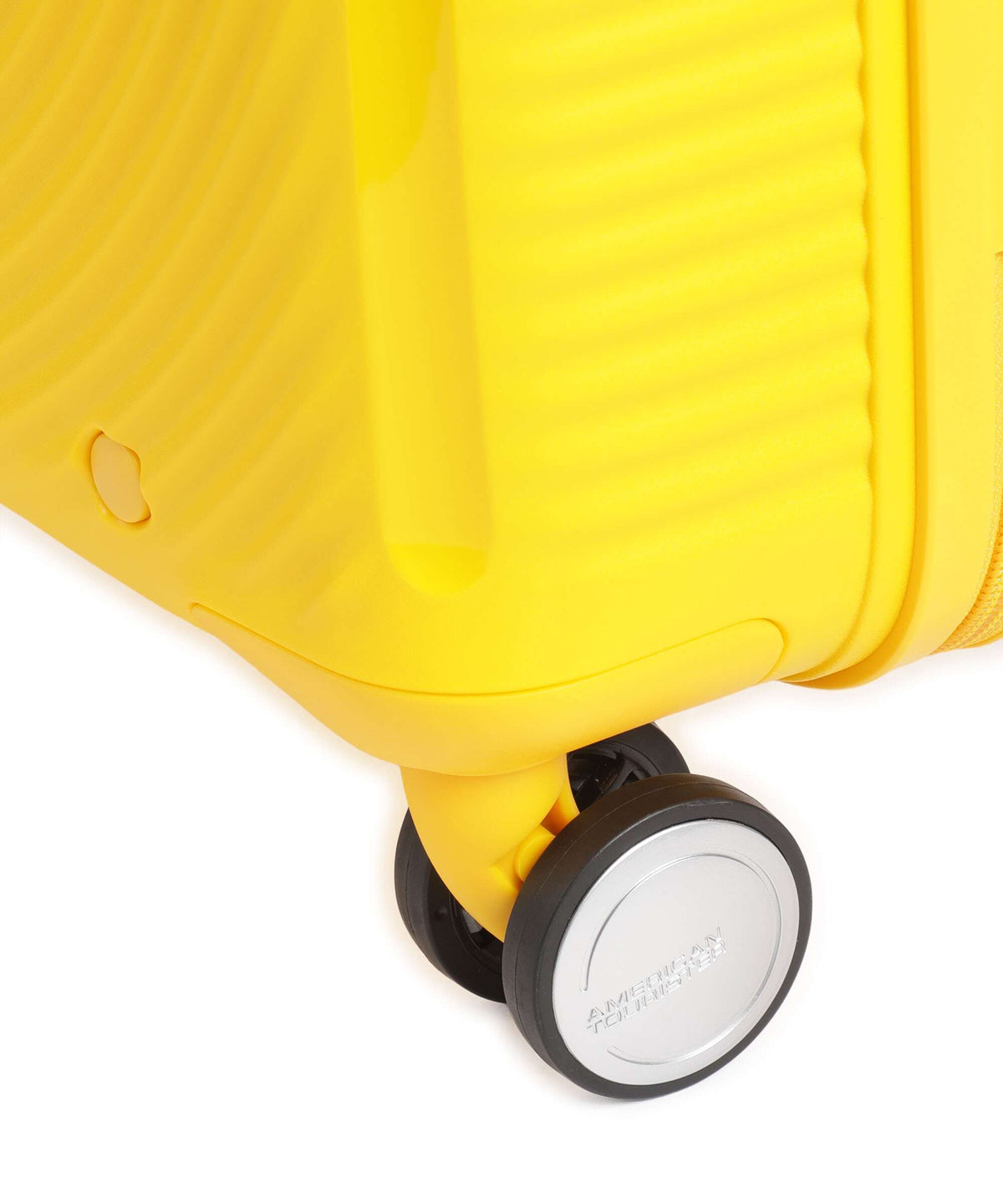 American Tourister Soundbox Mini Kids Trolley golden yellow