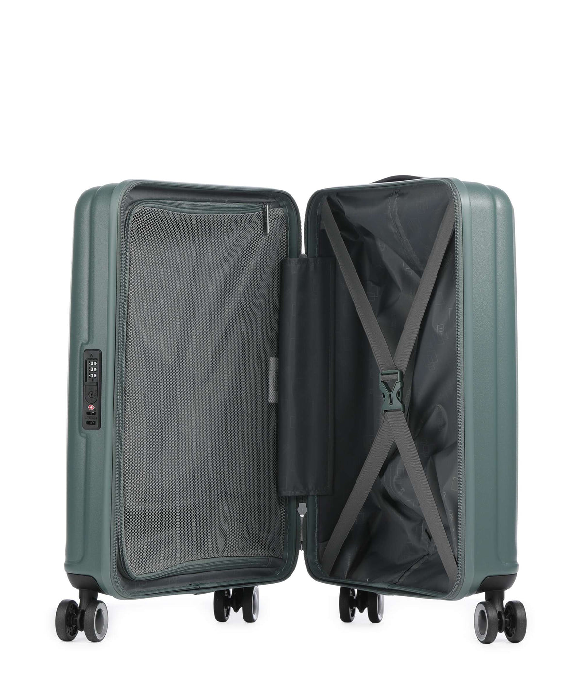American Tourister Sunset Hills Spinner (4 wheels) dark forest