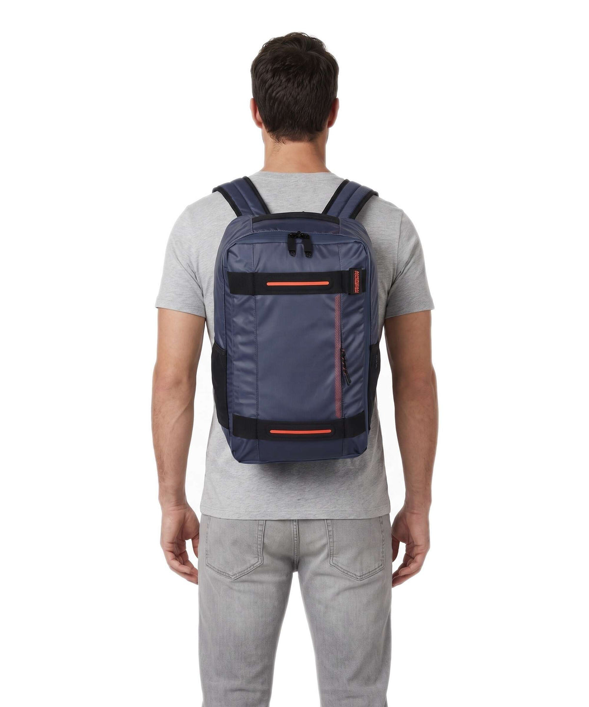 American Tourister Urban Track Travel backpack navy/orange