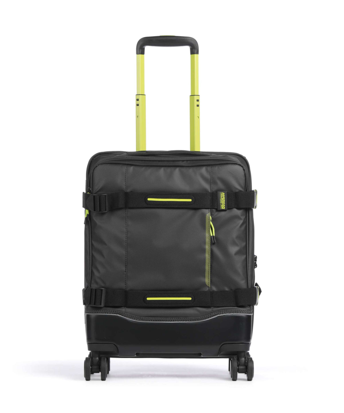 American Tourister Urban Track Spinner (4 wheels) black/lime