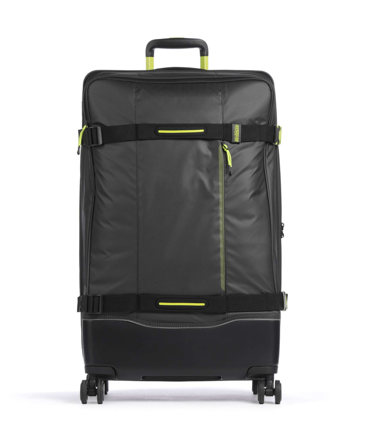 American Tourister Urban Track Spinner (4 wheels) black/lime