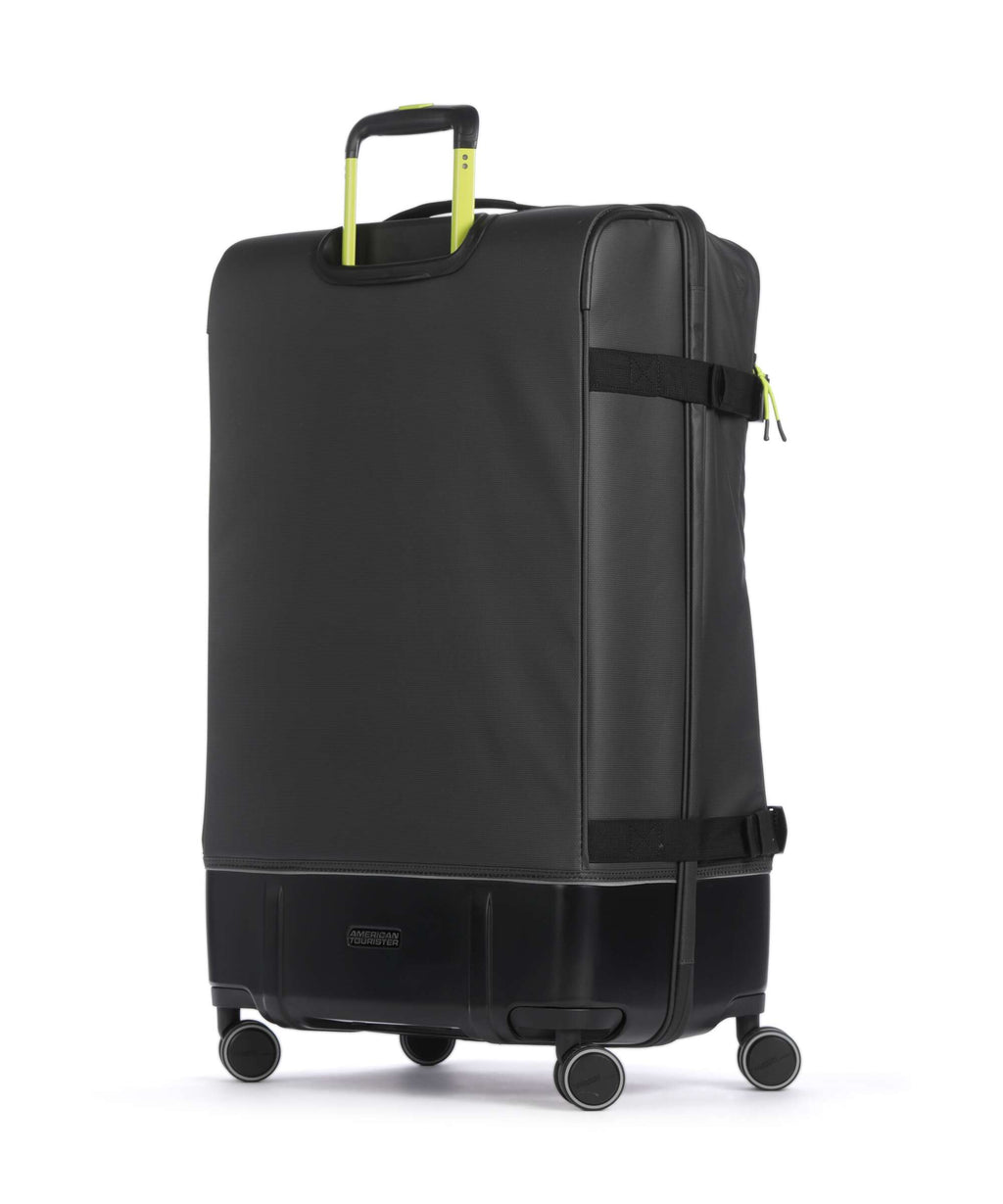 American Tourister Urban Track Spinner (4 wheels) black/lime