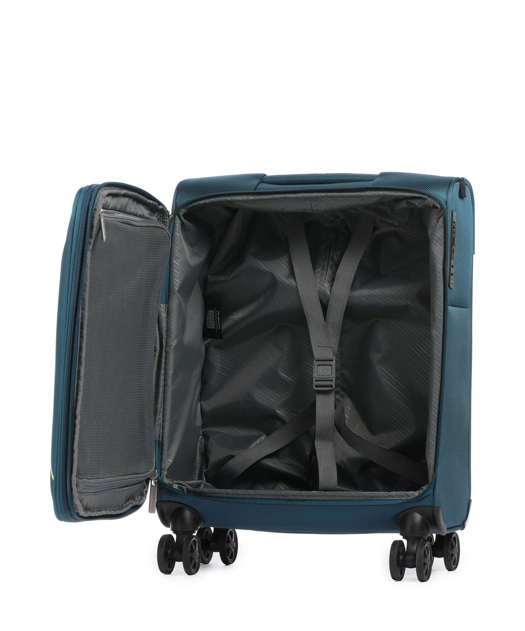 Samsonite Base Breeze Spinner (4 wheels) petrol blue