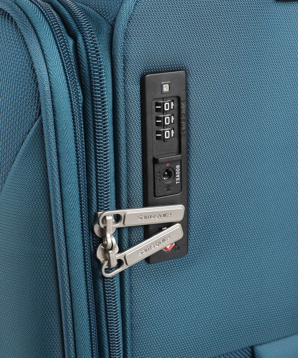 Samsonite Base Breeze Spinner (4 wheels) petrol blue